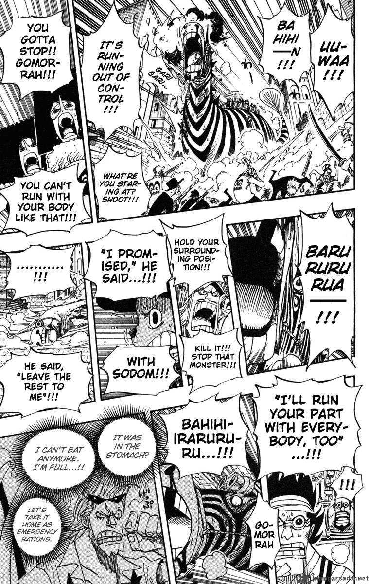 One Piece Chapter 385 - Page 17 in English