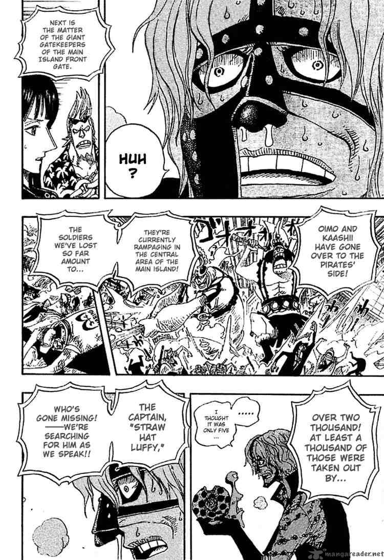 One Piece Chapter 386 - Page 13 in English