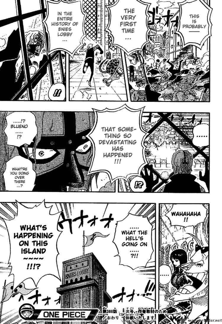 One Piece Chapter 386 - Page 14 in English