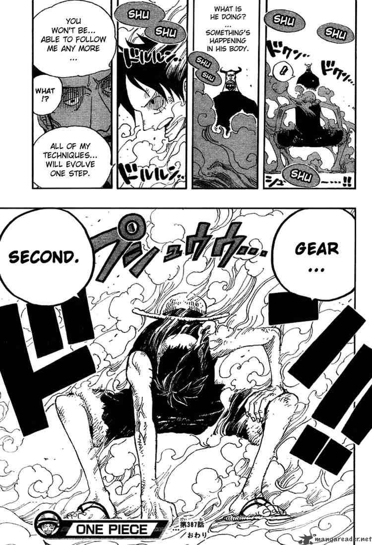 One Piece Chapter 387 - Page 17 in English