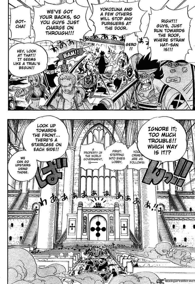 One Piece Chapter 387 - Page 4 in English