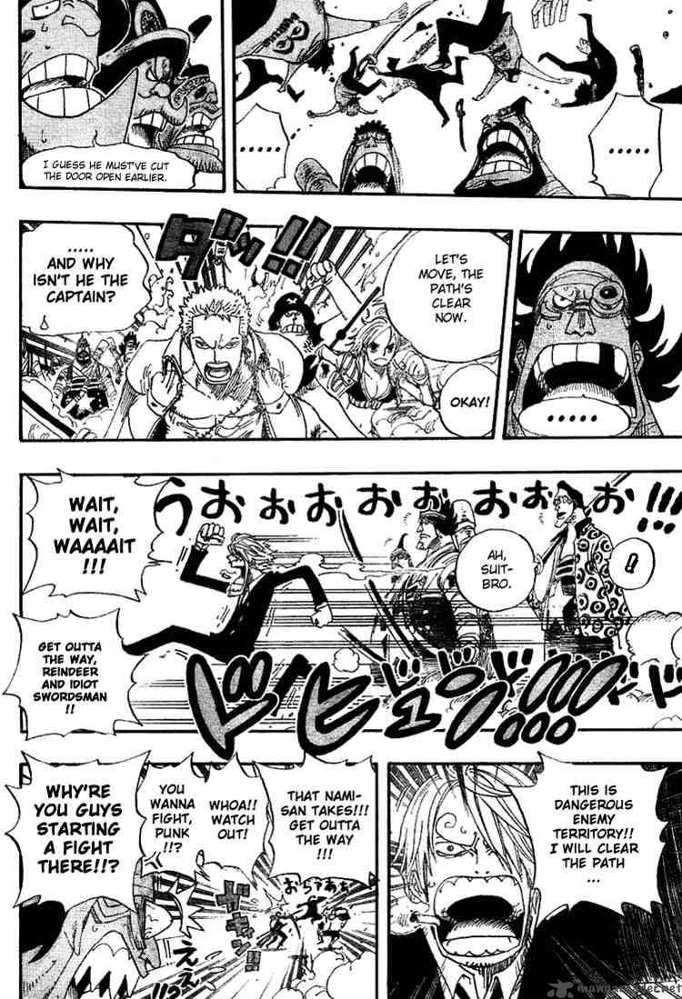 One Piece Chapter 387 - Page 6 in English