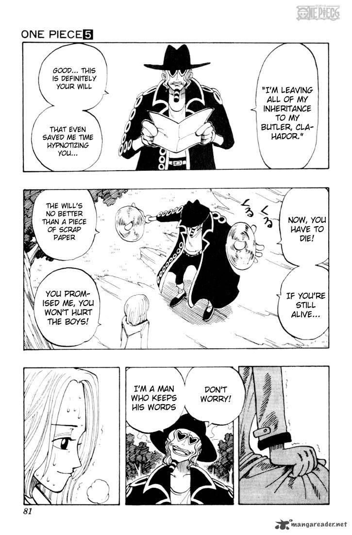 One Piece Chapter 39 - Page 11 in English