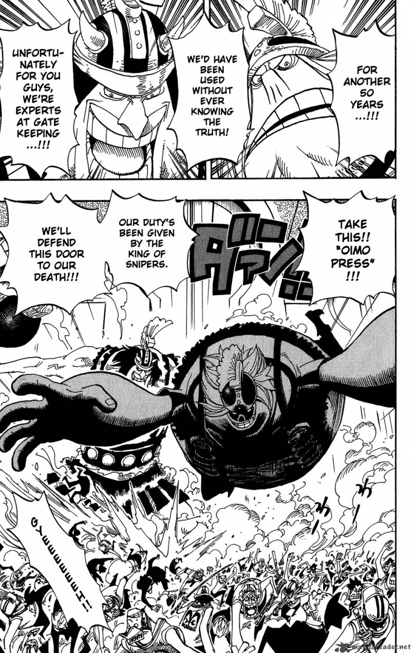 One Piece Chapter 391 - Page 3 in English