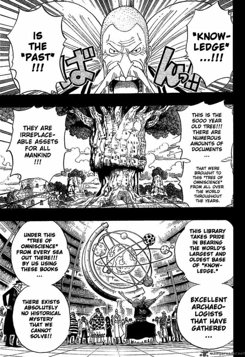One Piece Chapter 392 - Page 3 in English