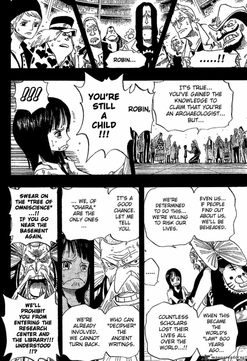 One Piece Chapter 392 - Page 6 in English