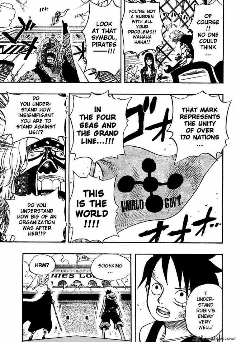 One Piece Chapter 398 - Page 11 in English