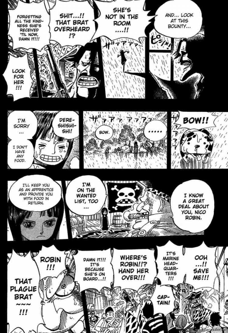 One Piece Chapter 398 - Page 6 in English