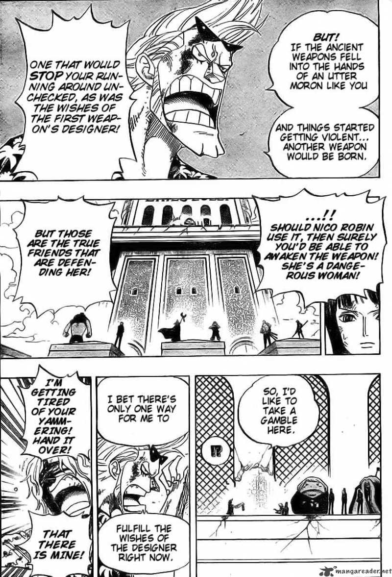 One Piece Chapter 399 - Page 10 in English