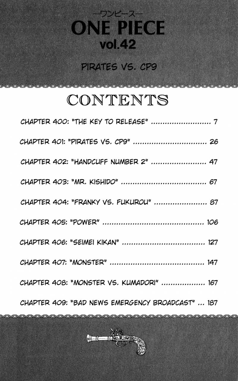 One Piece Chapter 400 - Page 10 in English
