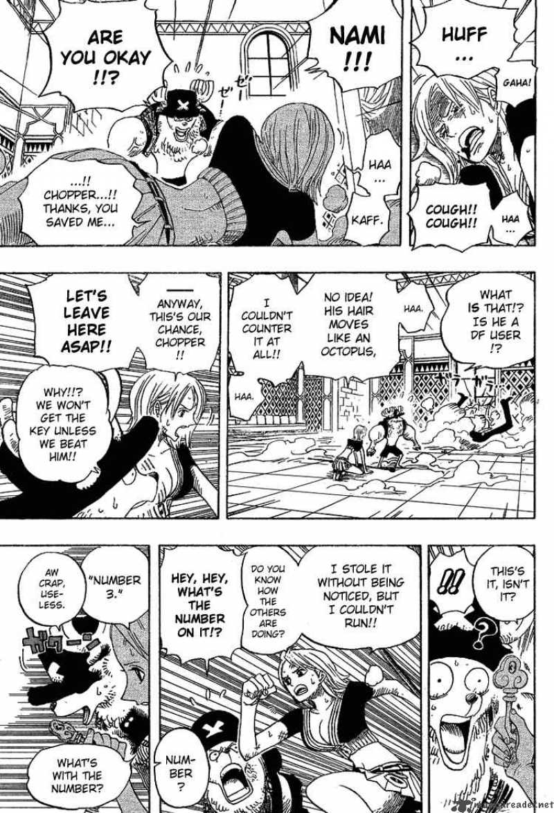 One Piece Chapter 403 - Page 11 in English