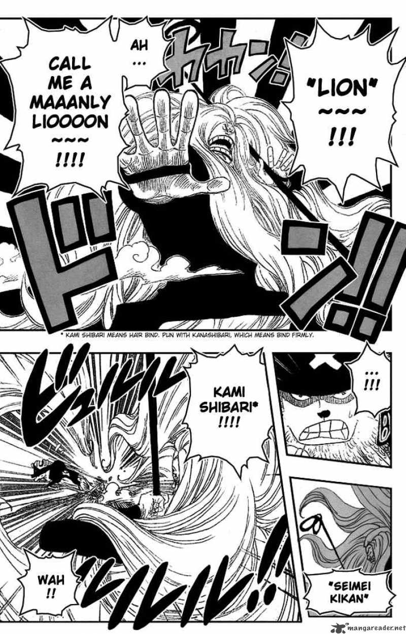 One Piece Chapter 406 - Page 12 in English