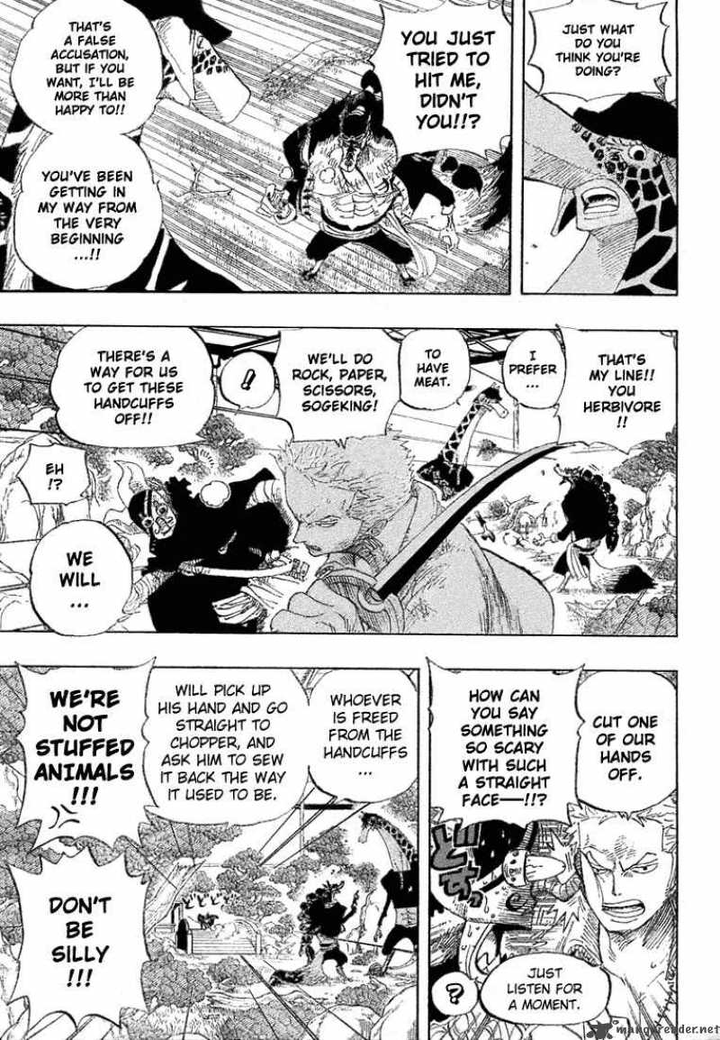 One Piece Chapter 406 - Page 8 in English