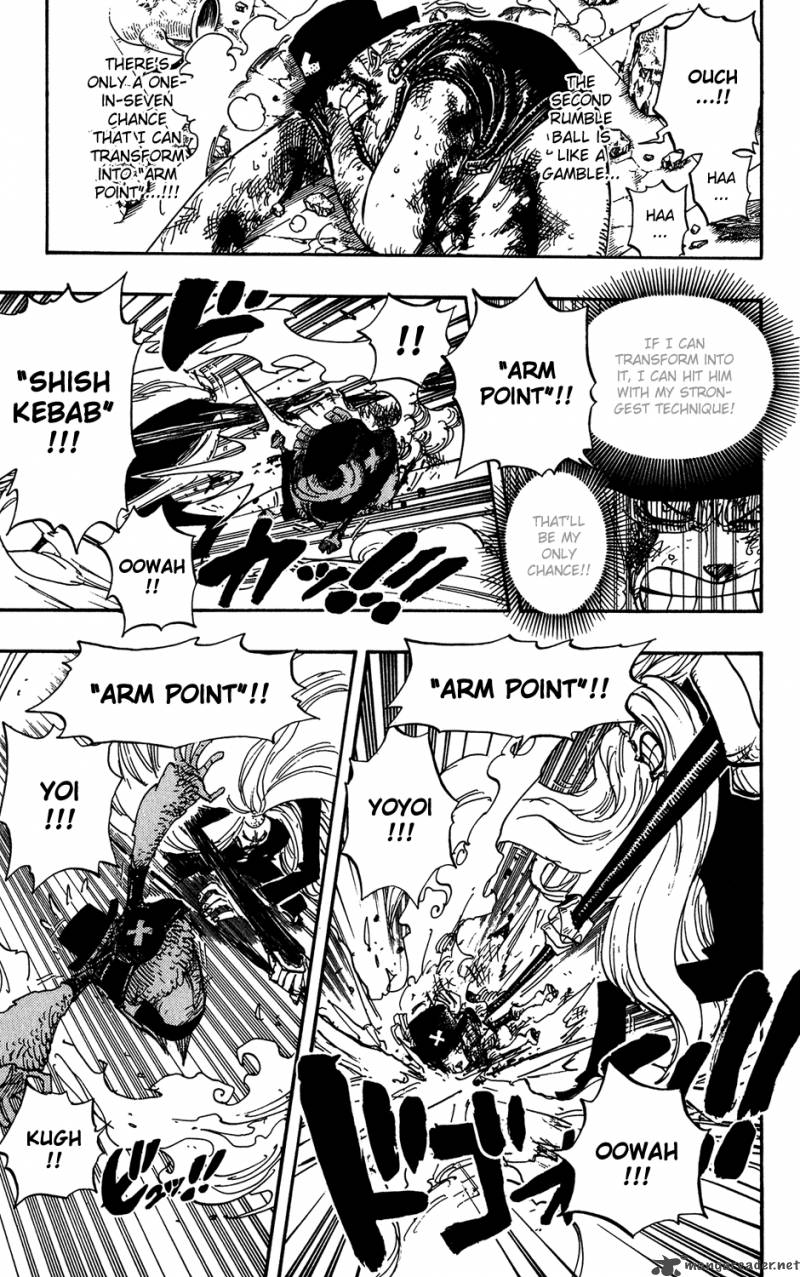 One Piece Chapter 407 - Page 3 in English