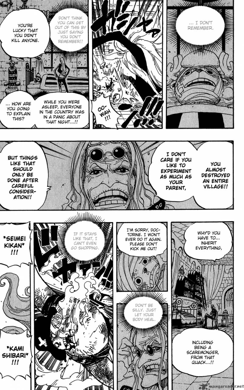 One Piece Chapter 407 - Page 9 in English