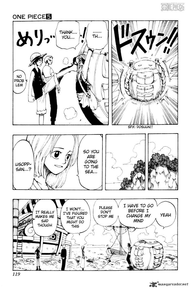 One Piece Chapter 41 - Page 9 in English
