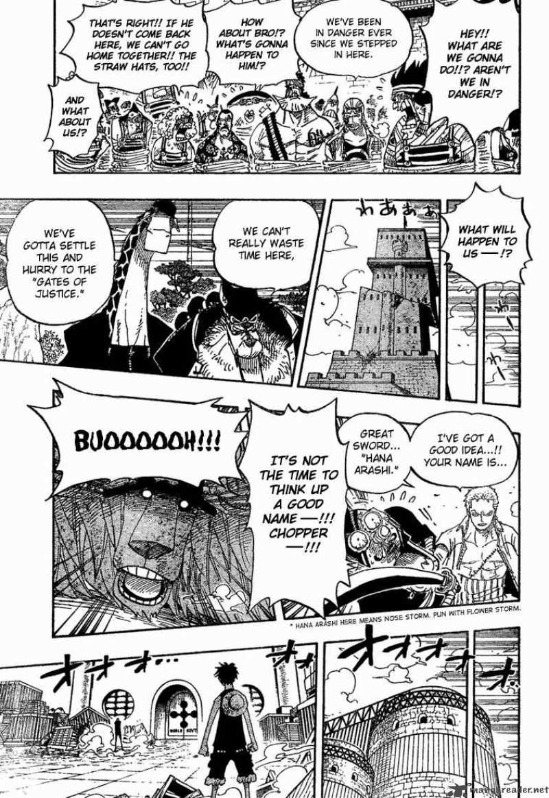 One Piece Chapter 410 - Page 5 in English