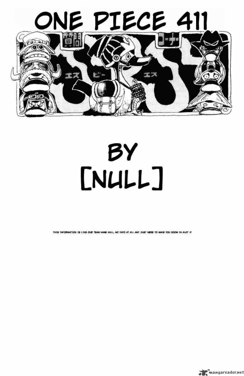 One Piece Chapter 411 - Page 18 in English