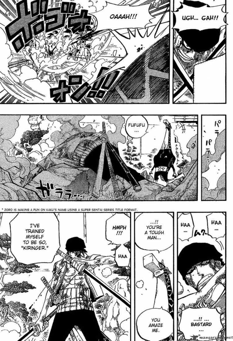 One Piece Chapter 416 - Page 15 in English