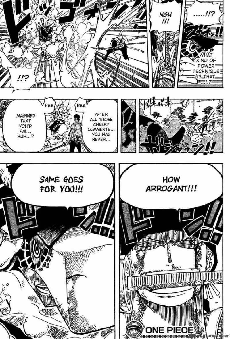 One Piece Chapter 416 - Page 19 in English