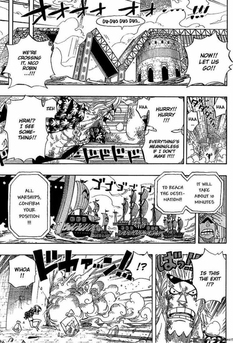 One Piece Chapter 416 - Page 5 in English
