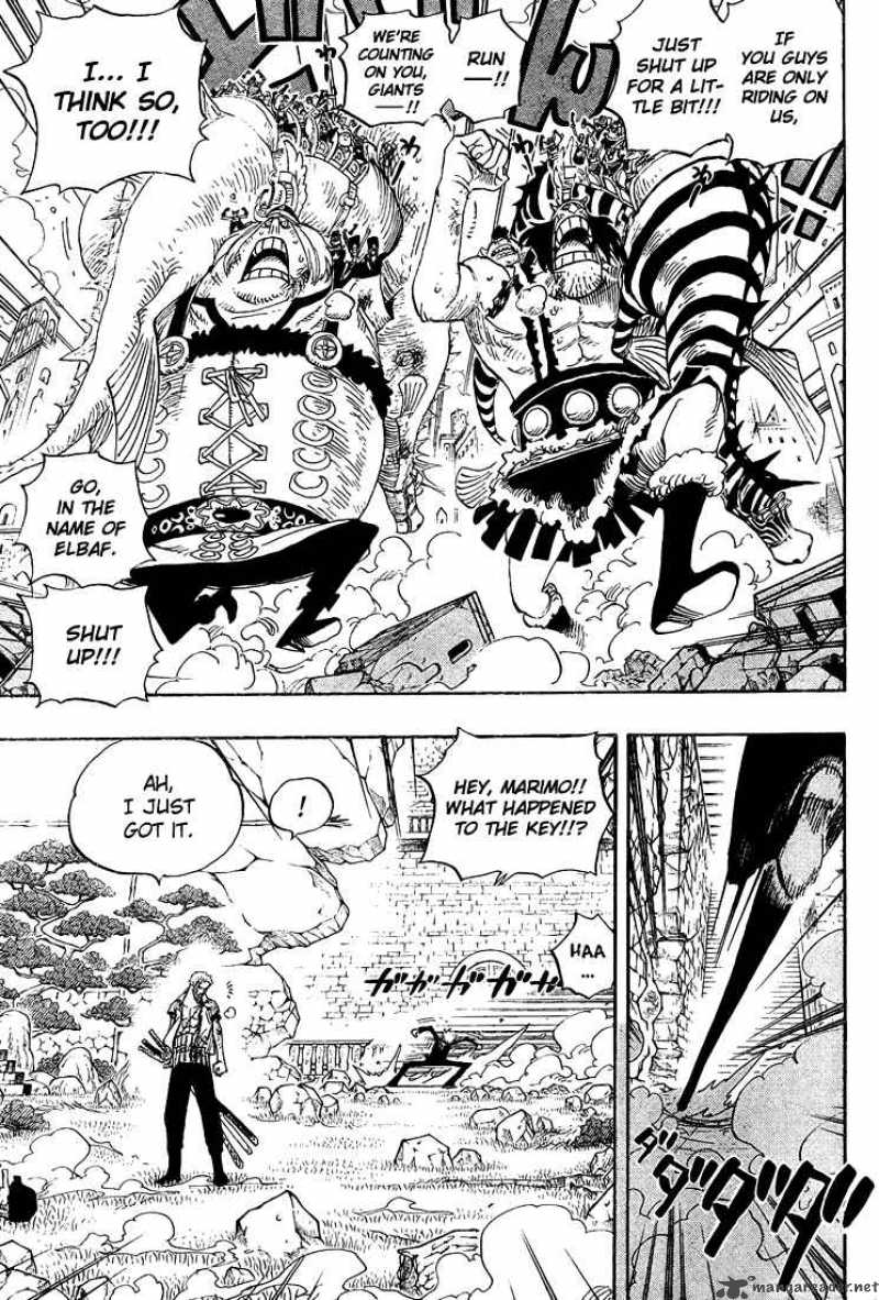 One Piece Chapter 418 - Page 5 in English