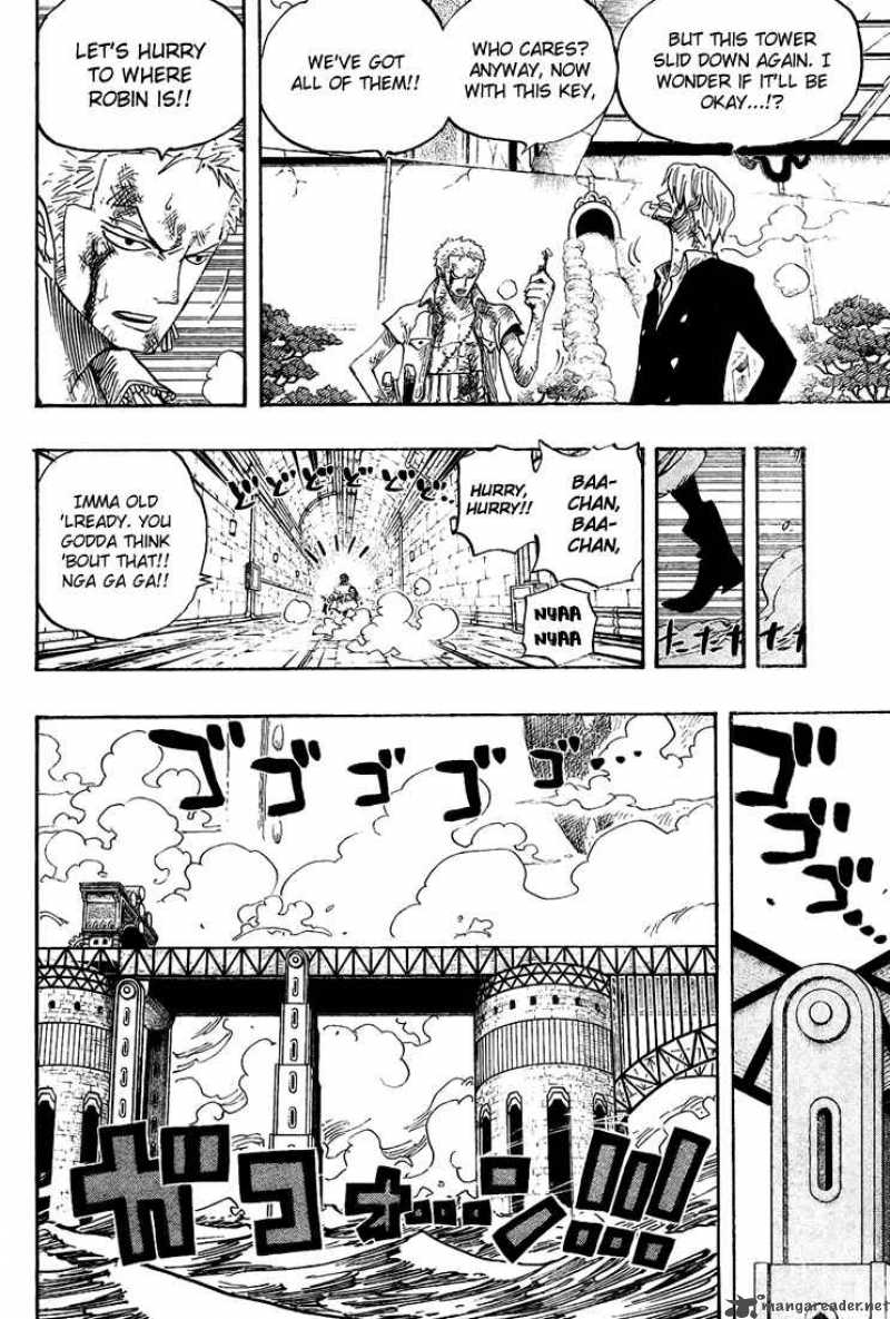 One Piece Chapter 418 - Page 6 in English