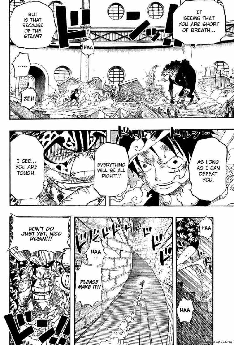 One Piece Chapter 419 - Page 4 in English