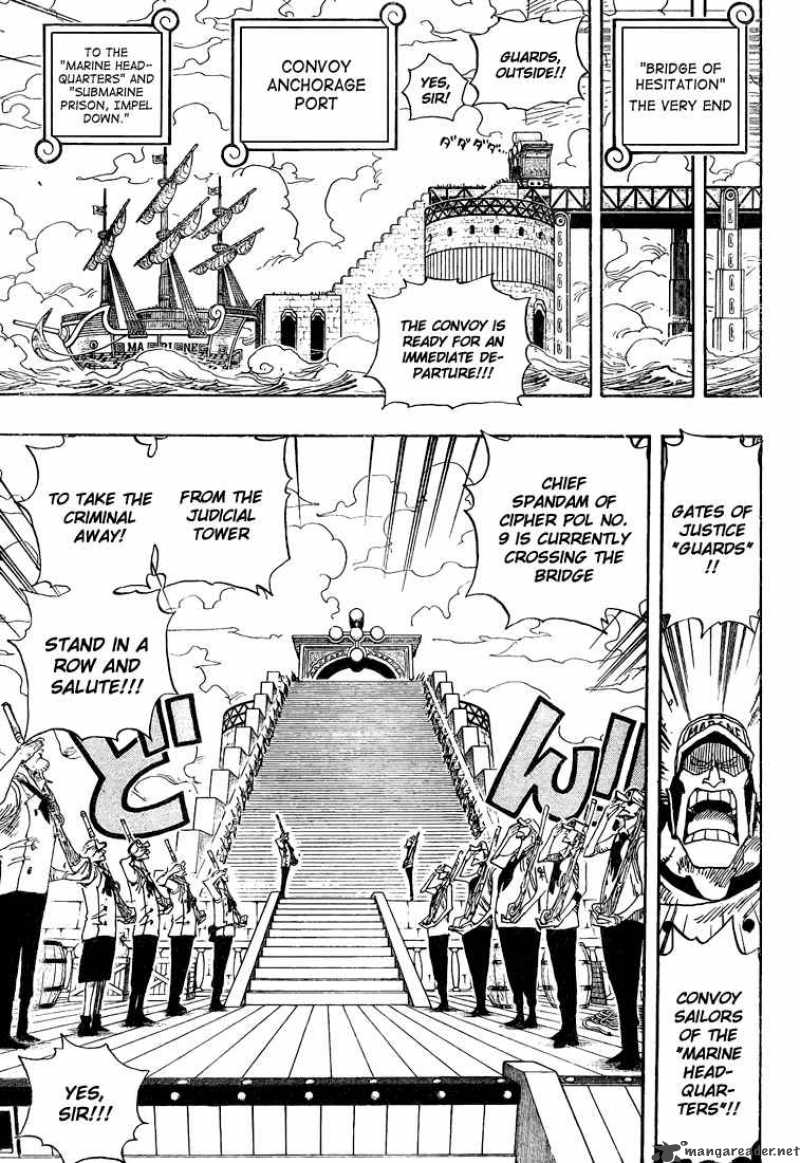 One Piece Chapter 419 - Page 5 in English