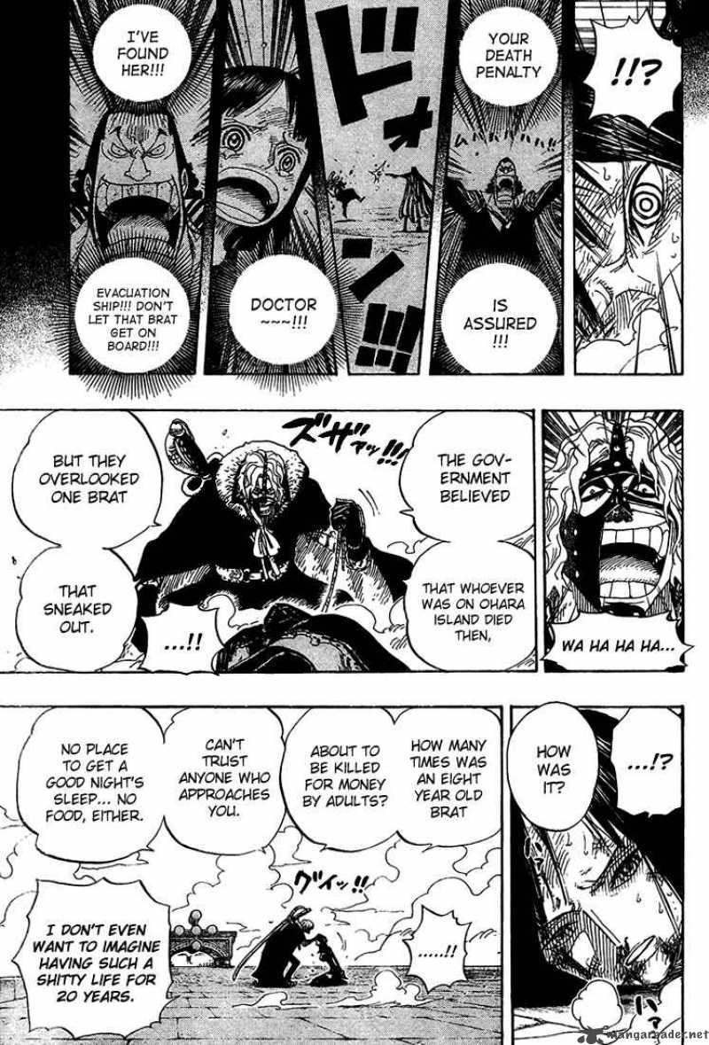 One Piece Chapter 419 - Page 9 in English