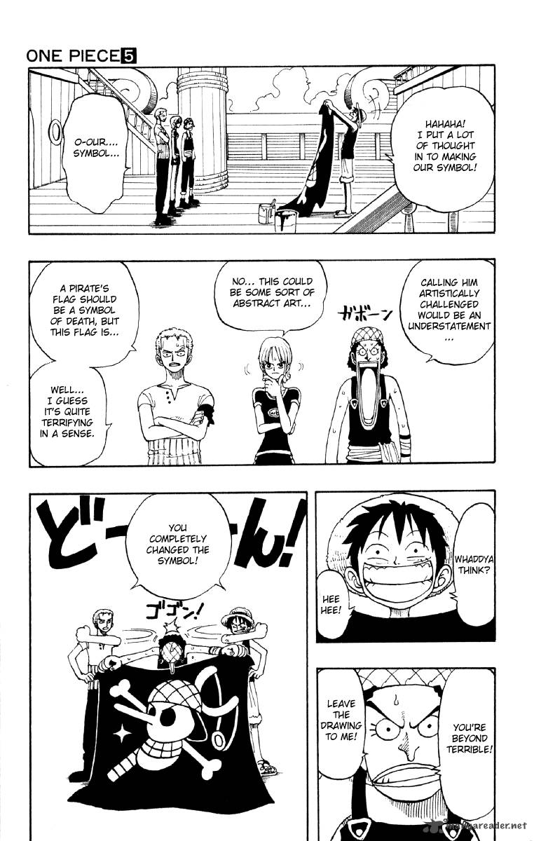 One Piece Chapter 42 - Page 3 in English