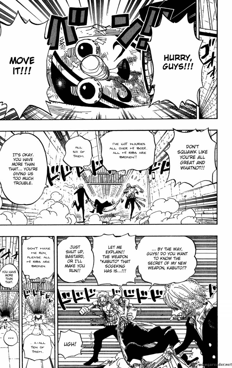 One Piece Chapter 421 - Page 4 in English