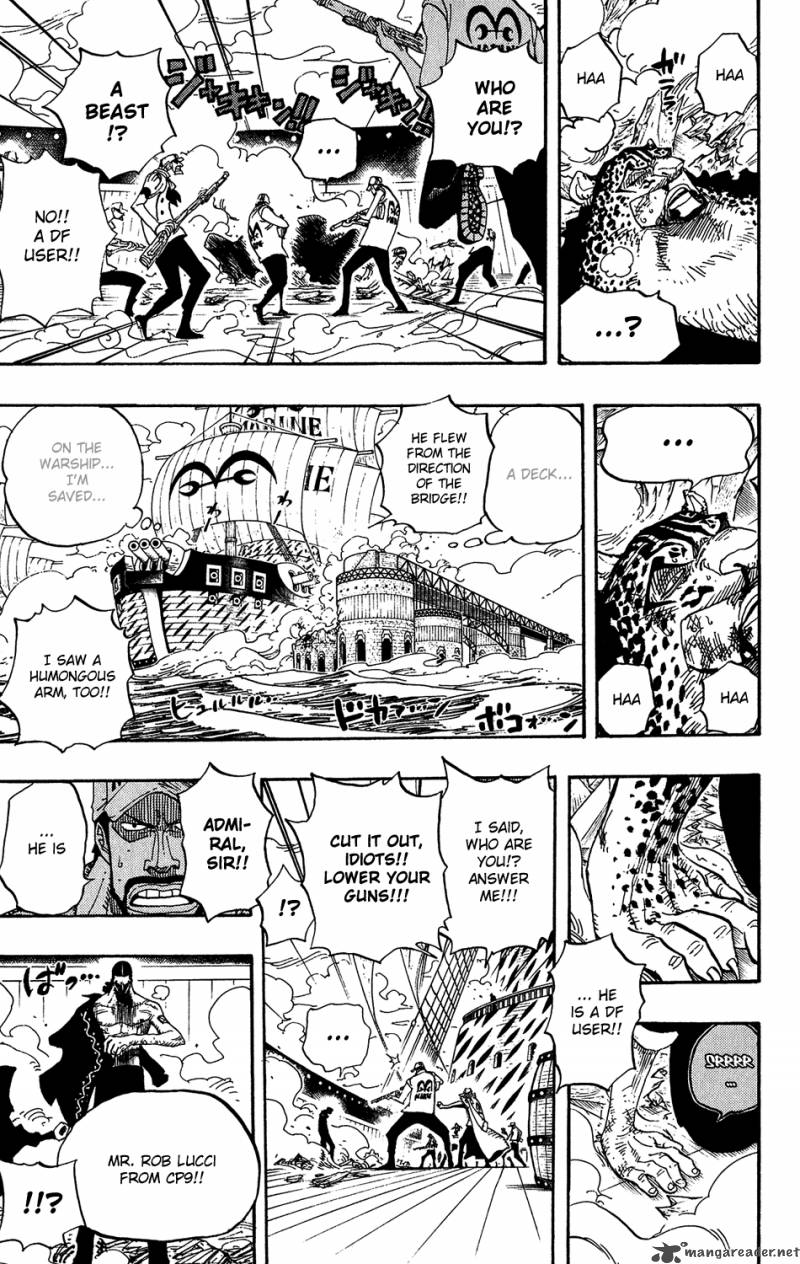 One Piece Chapter 422 - Page 9 in English