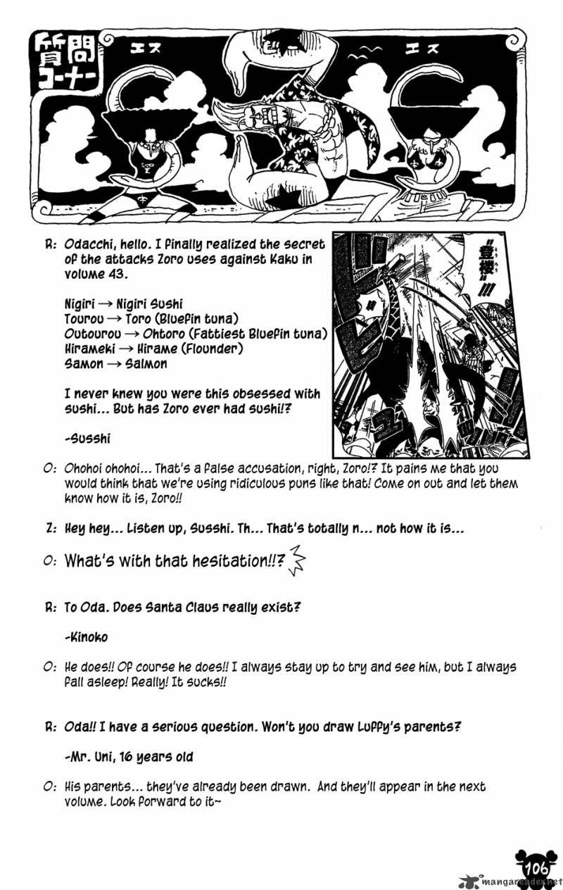 One Piece Chapter 424 - Page 19 in English