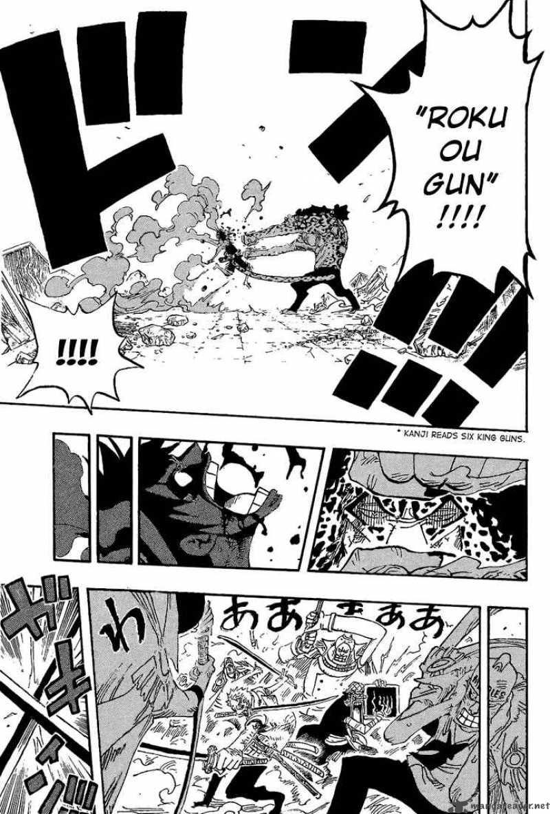 One Piece Chapter 427 - Page 11 in English