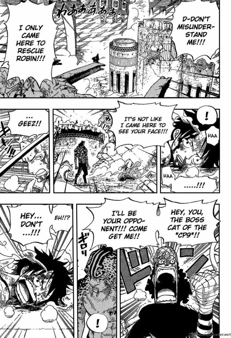 One Piece Chapter 427 - Page 5 in English