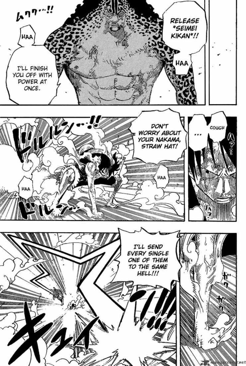 One Piece Chapter 427 - Page 9 in English