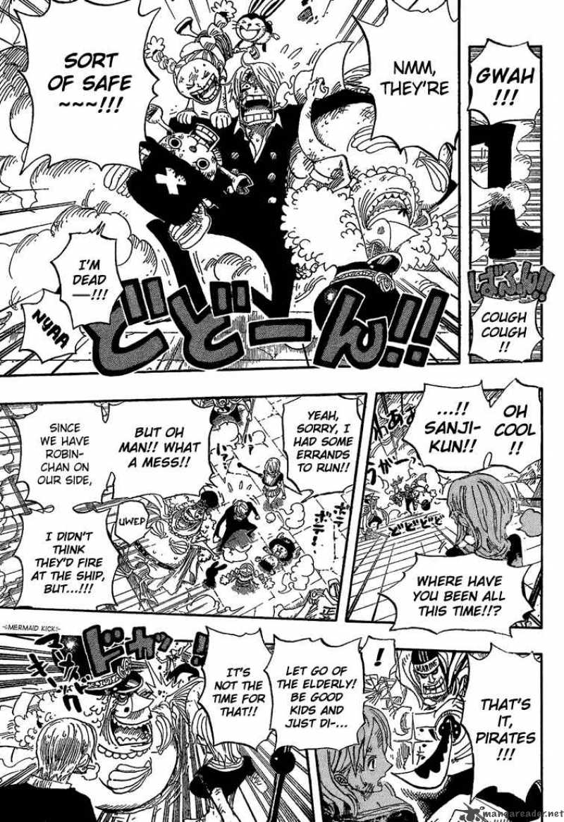 One Piece Chapter 428 - Page 11 in English