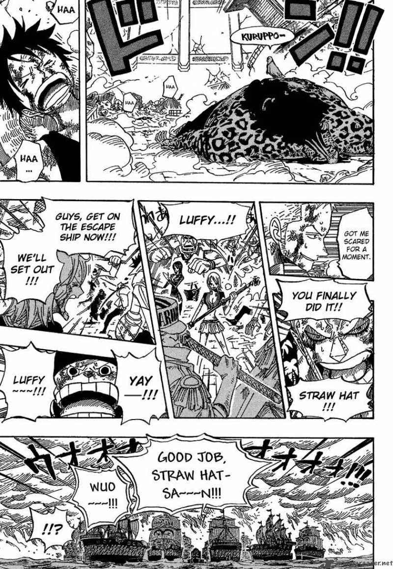One Piece Chapter 428 - Page 3 in English
