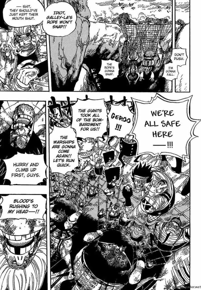 One Piece Chapter 428 - Page 5 in English