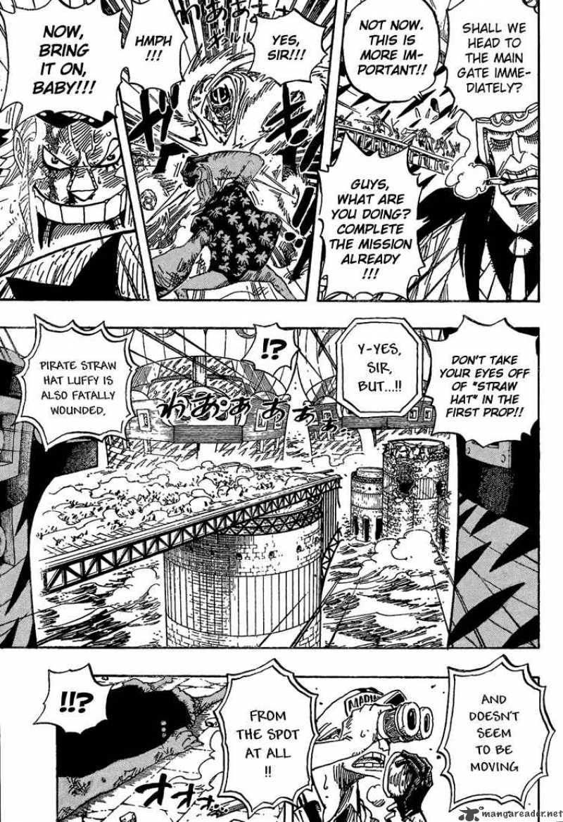 One Piece Chapter 428 - Page 7 in English