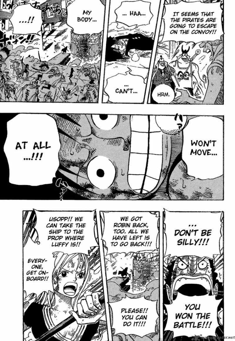 One Piece Chapter 428 - Page 9 in English