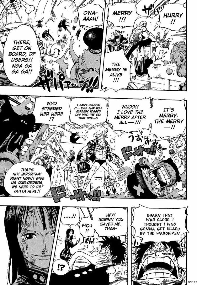 One Piece Chapter 429 - Page 3 in English