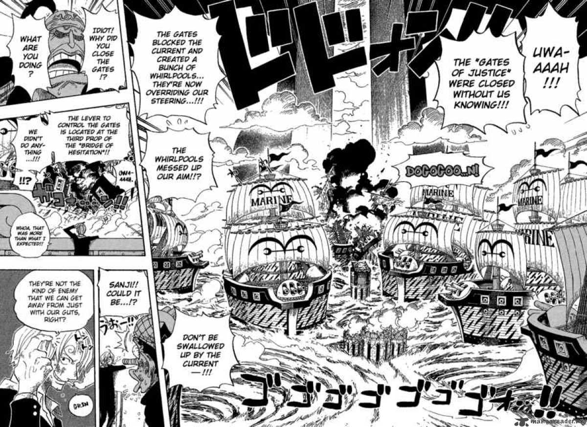 One Piece Chapter 429 - Page 8 in English