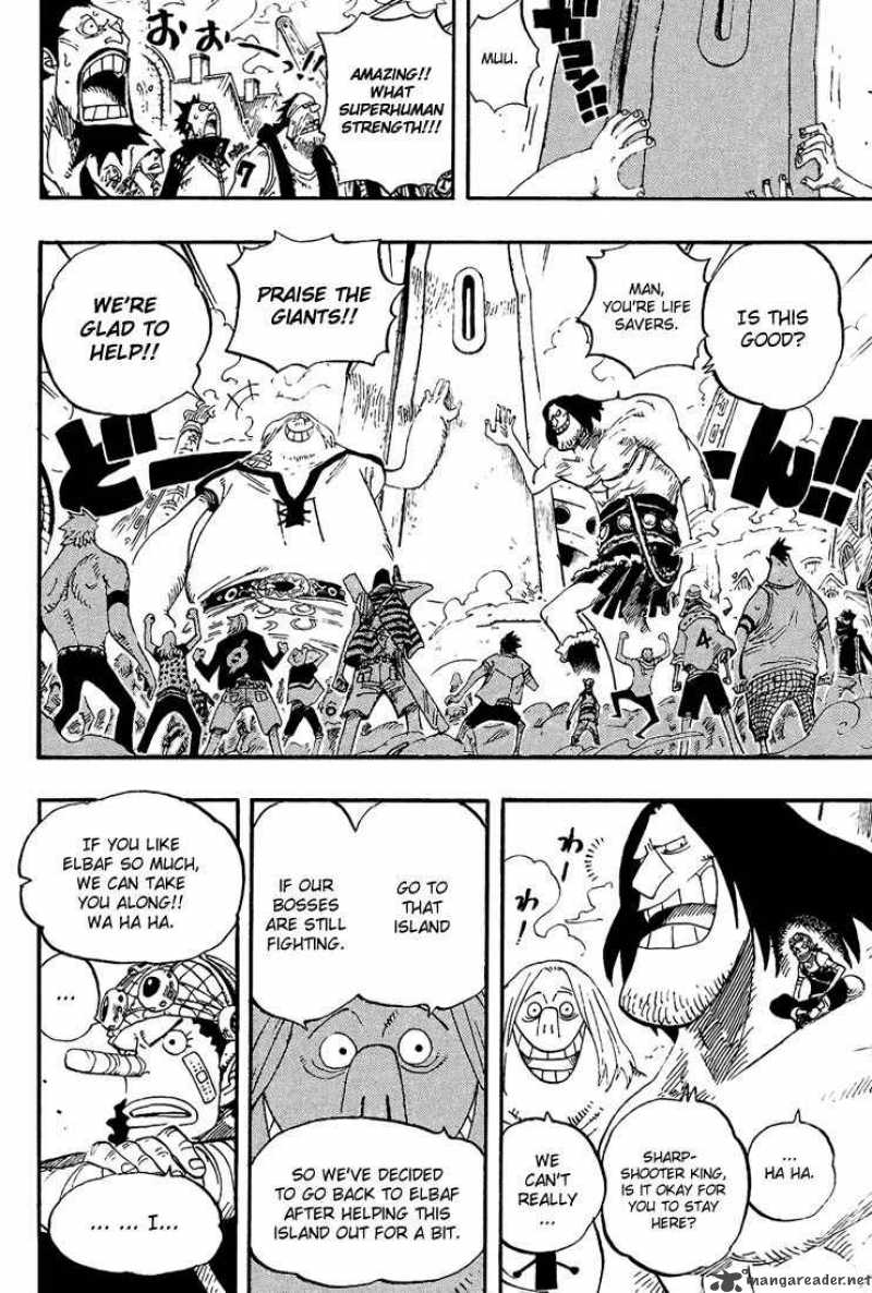 One Piece Chapter 431 - Page 6 in English