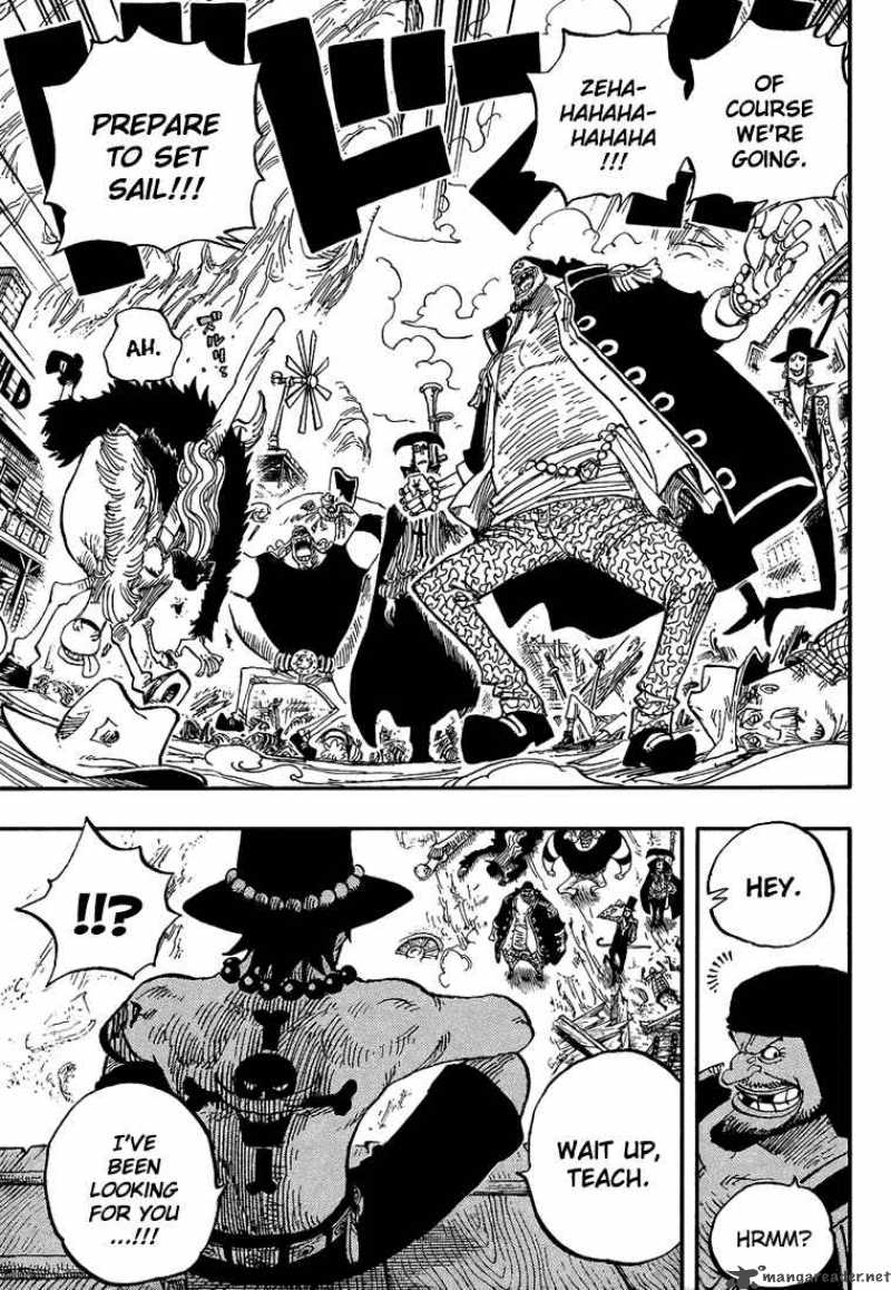 One Piece Chapter 434 - Page 17 in English