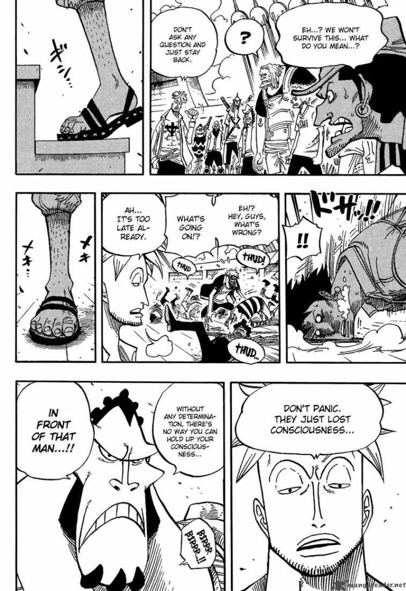 One Piece Chapter 434 - Page 4 in English