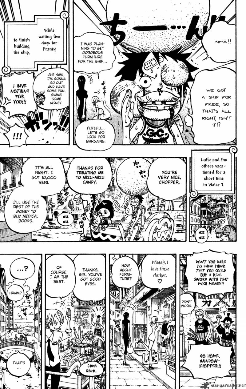 One Piece Chapter 435 - Page 7 in English