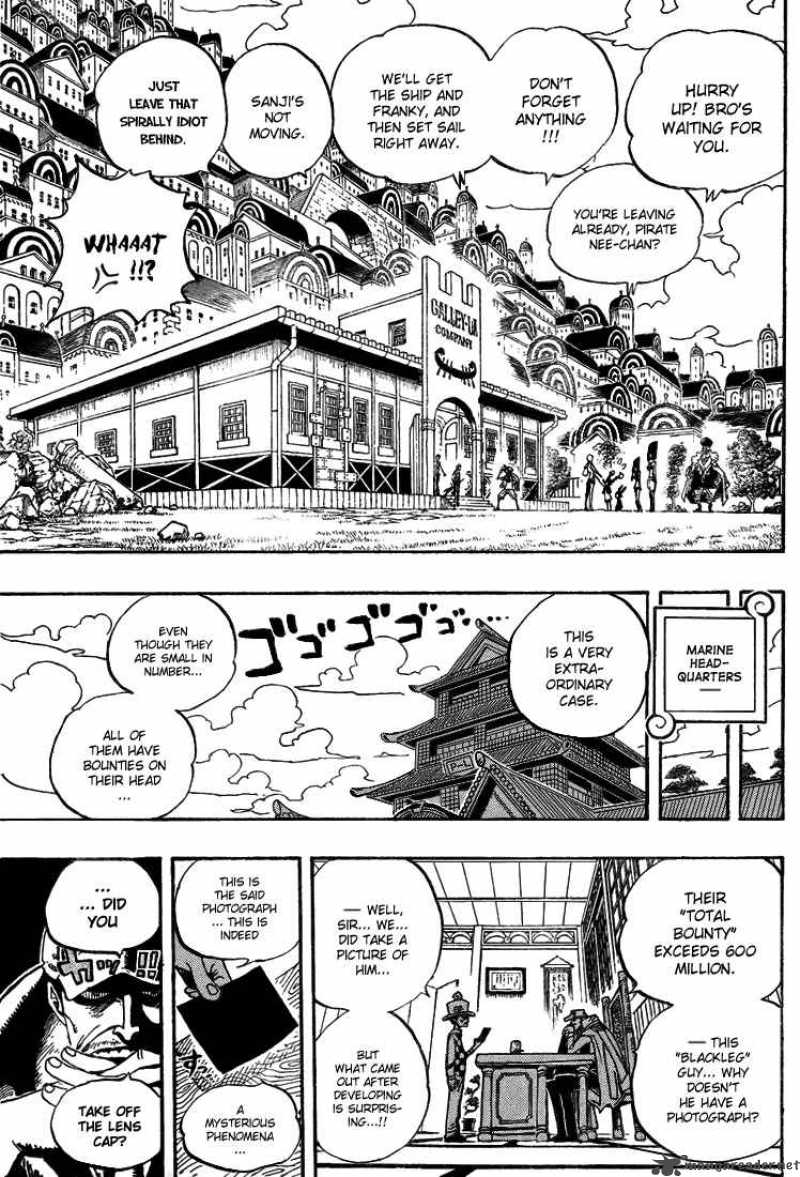 One Piece Chapter 436 - Page 3 in English