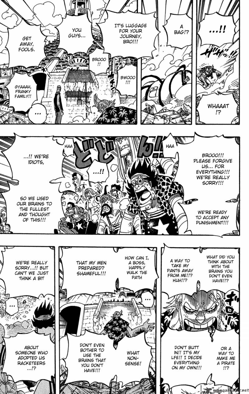 One Piece Chapter 437 - Page 11 in English